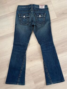 Vintage True Religion low rise boot cut flare Joey jeans Y2K